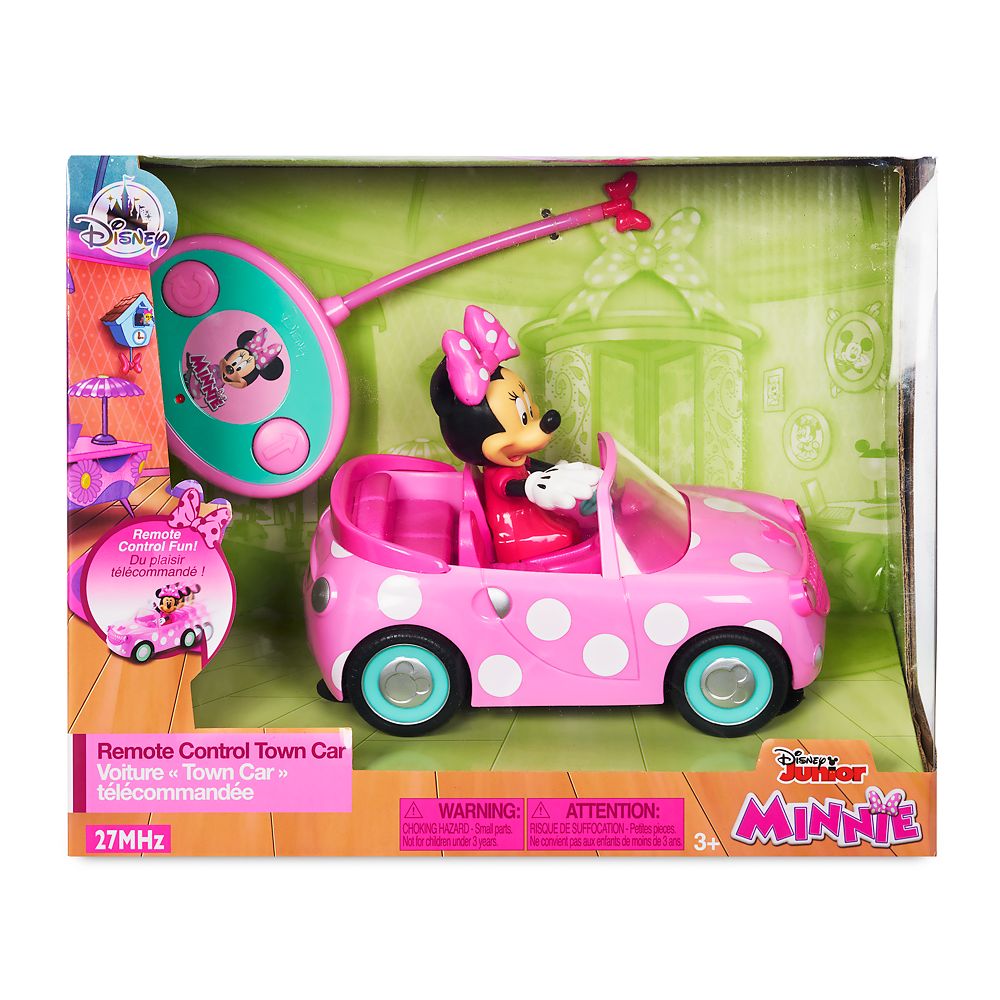 minnie mouse remote control town car