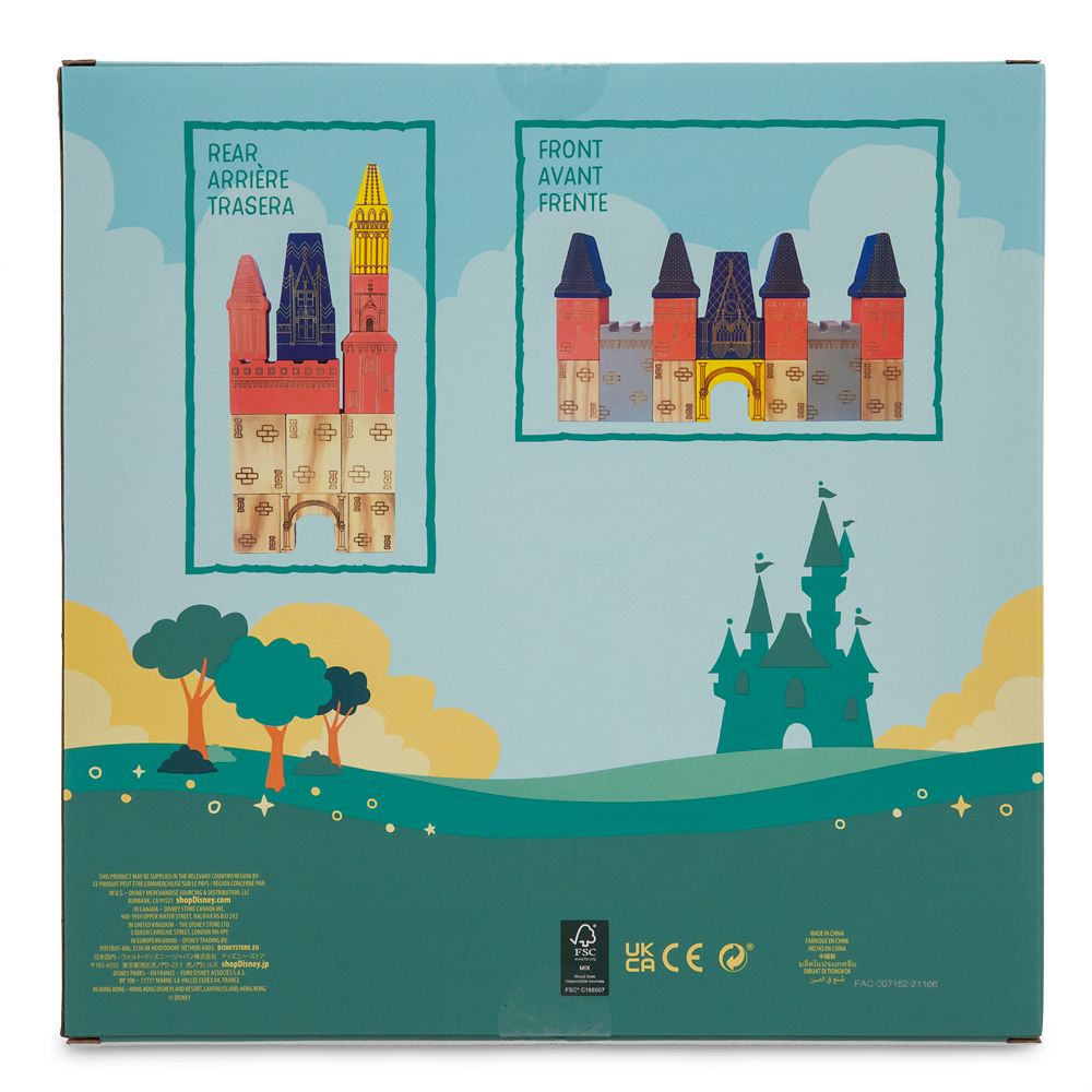 Mickey Mouse and Friends Castle Stacking Block Set – Walt Disney World 50th Anniversary