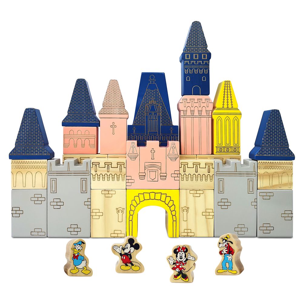 Mickey Mouse and Friends Castle Stacking Block Set – Disneyland