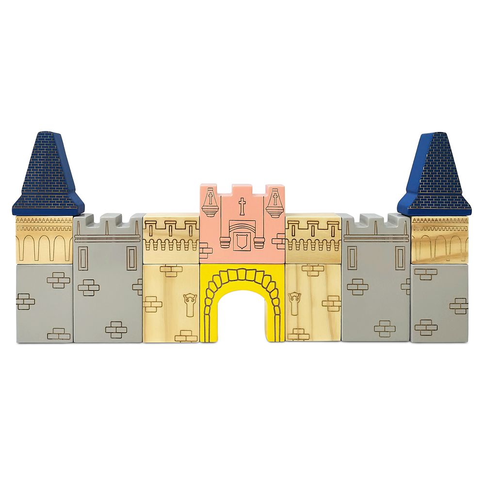 Mickey Mouse and Friends Castle Stacking Block Set – Disneyland