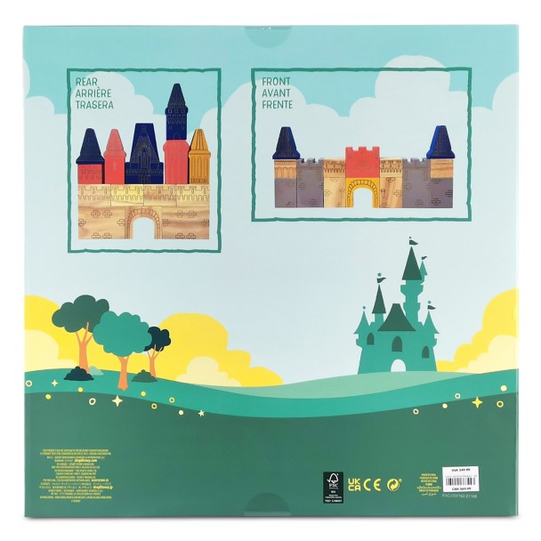 Mickey Mouse and Friends Castle Stacking Block Set – Disneyland