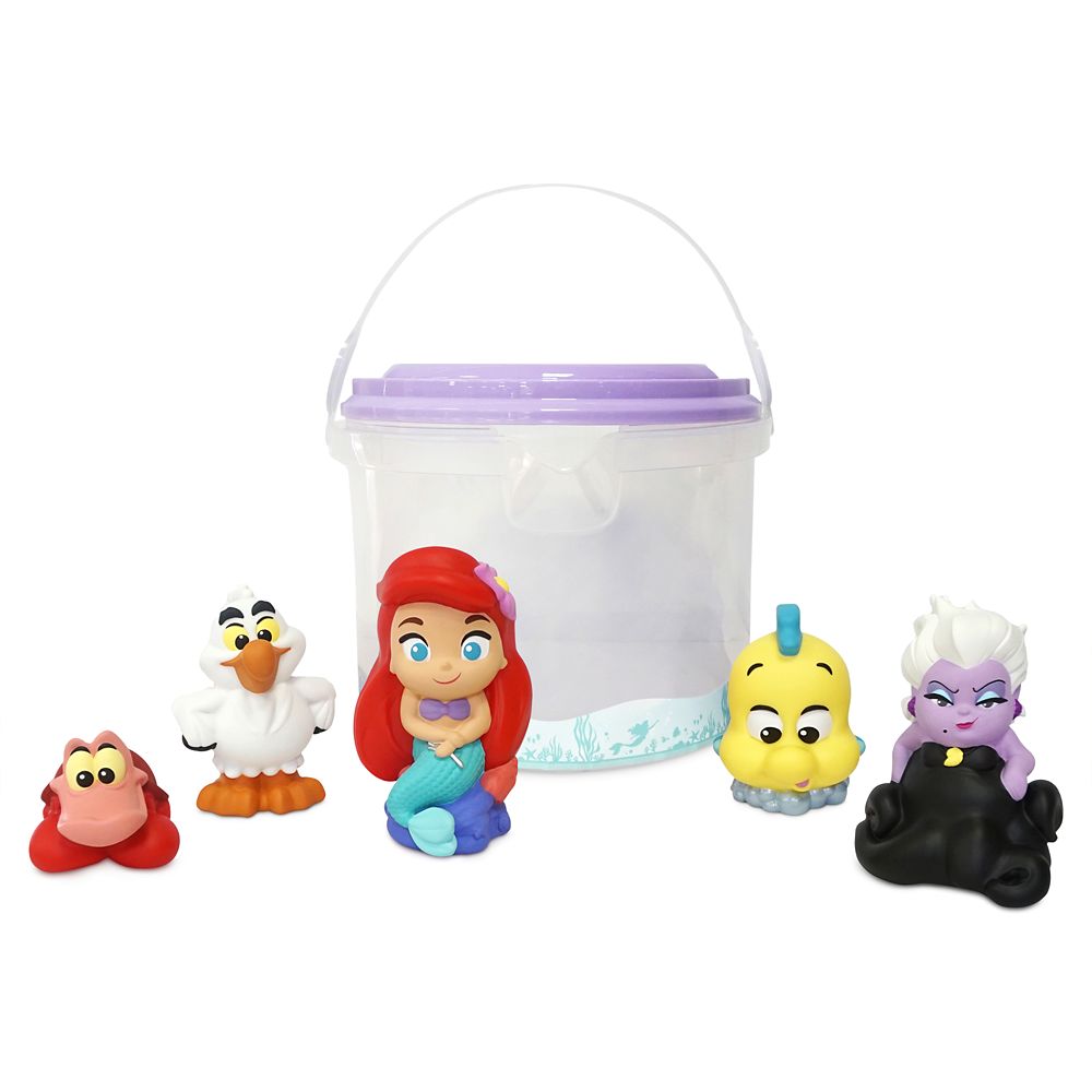 little mermaid bath toy