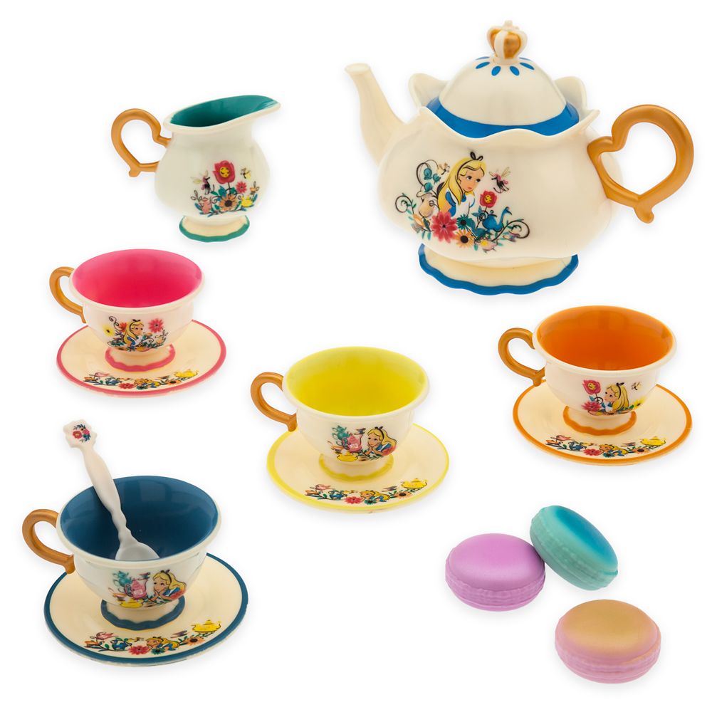 Disney Collection Alice In Wonderland Tea Set Alice in Wonderland