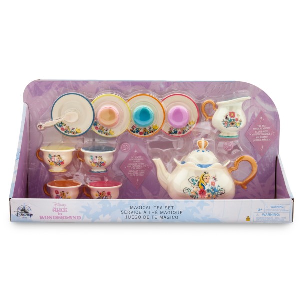 Alice in Wonderland Stackable Tea Set of Three