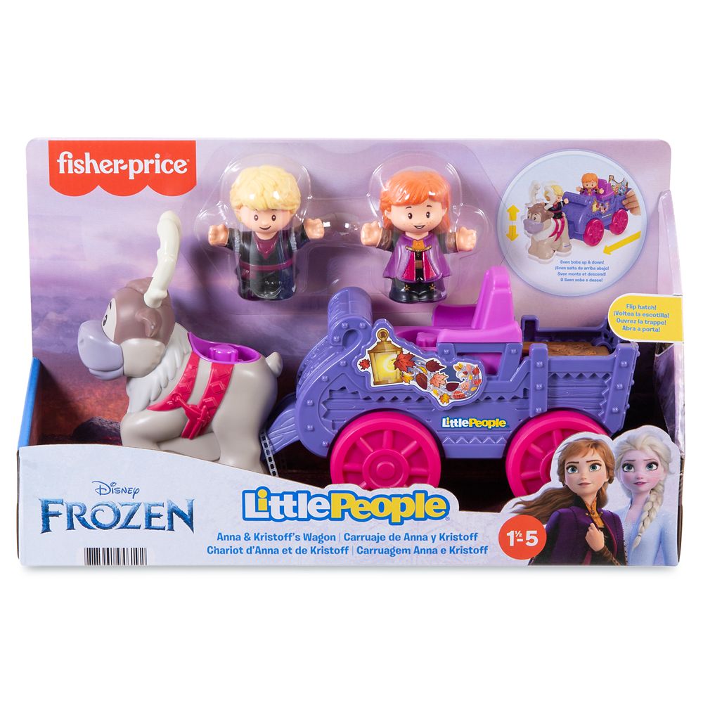 Anna & Kristoff's Wagon Play Set by Little People – Frozen