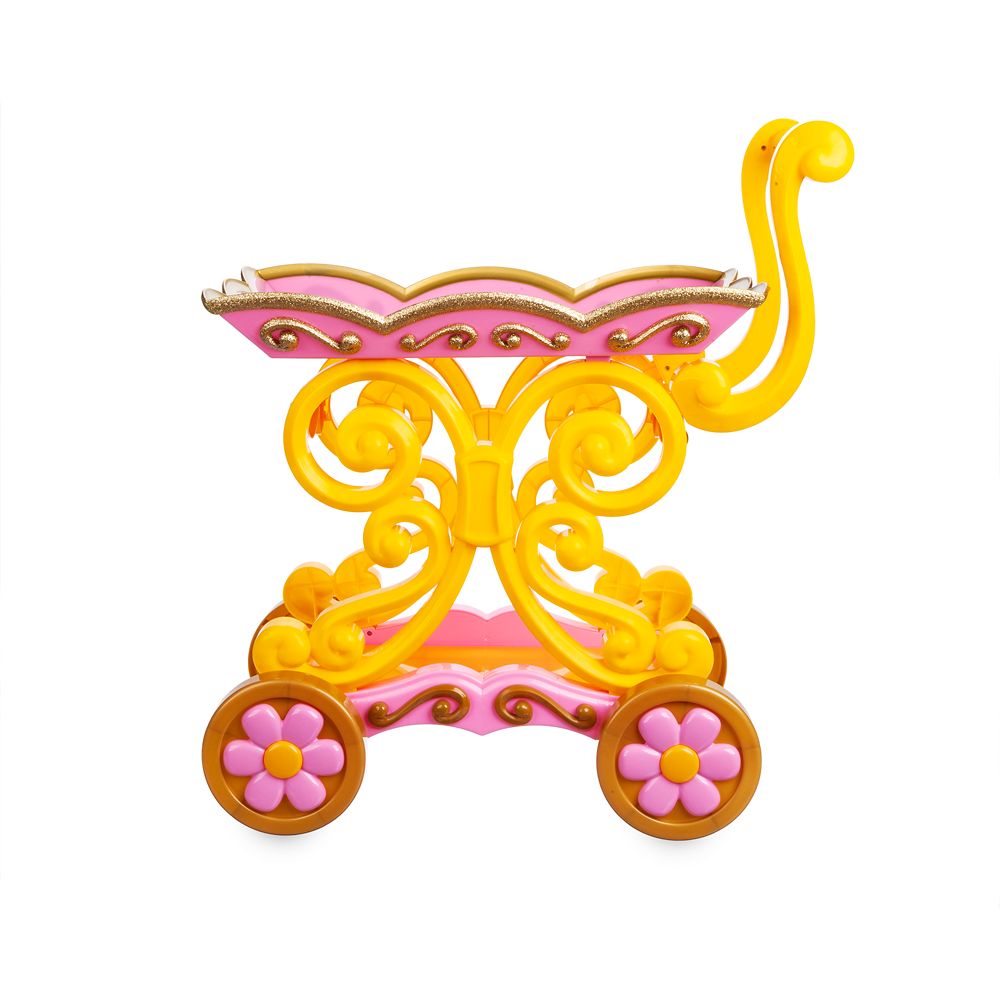 disney princess belle tea party cart playset