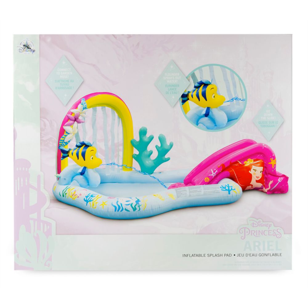 Ariel Inflatable Lagoon Splash Pad and Sprinkler for Kids