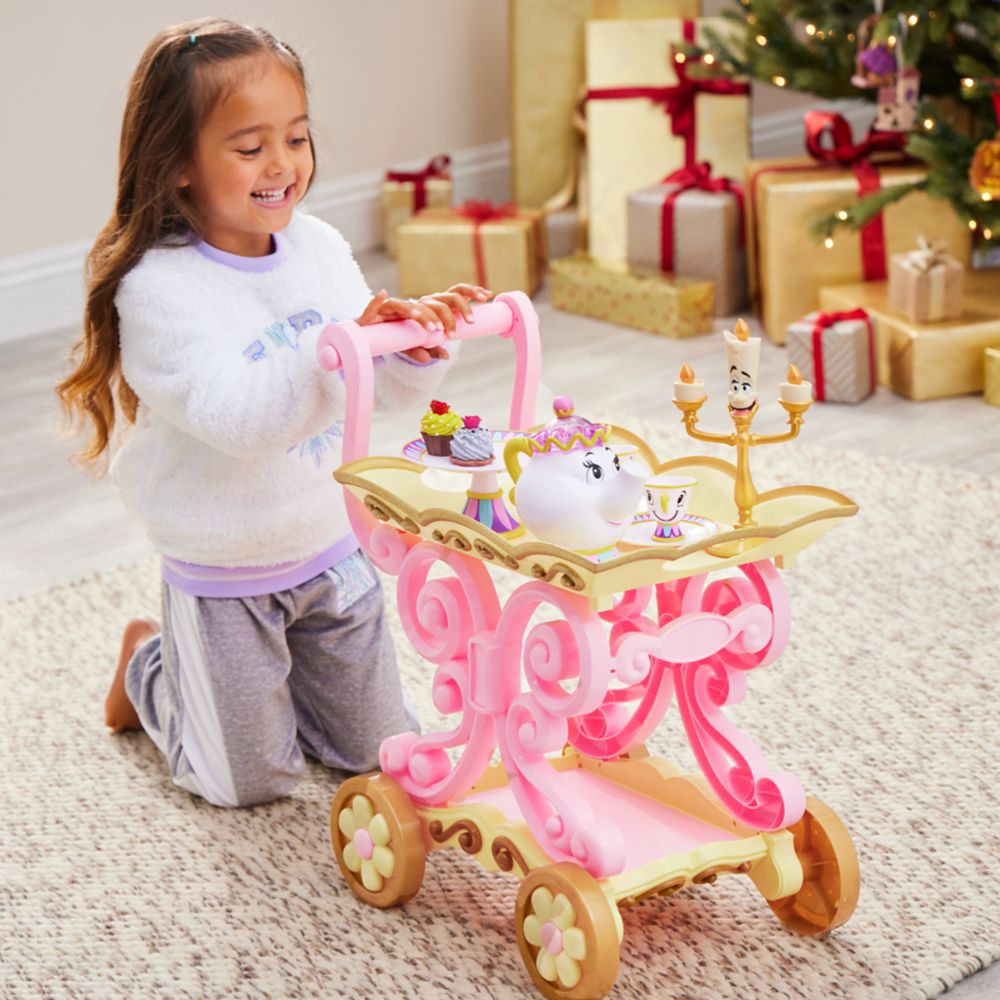 Beauty and the Beast ''Be Our Guest'' Singing Tea Cart Play Set