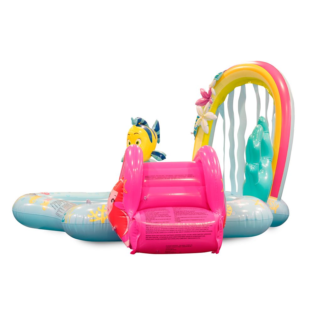 Ariel Inflatable Lagoon Splash Pad and Sprinkler for Kids