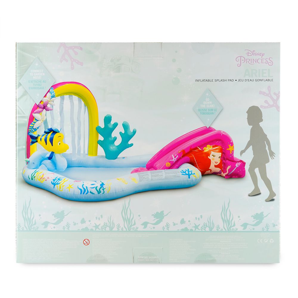 Ariel Inflatable Lagoon Splash Pad and Sprinkler for Kids