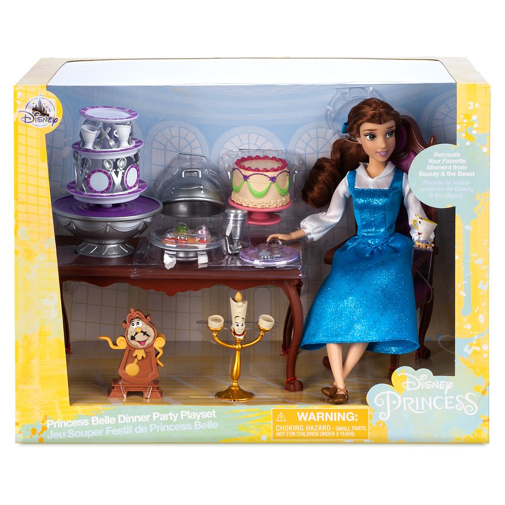 beauty and the beast doll set