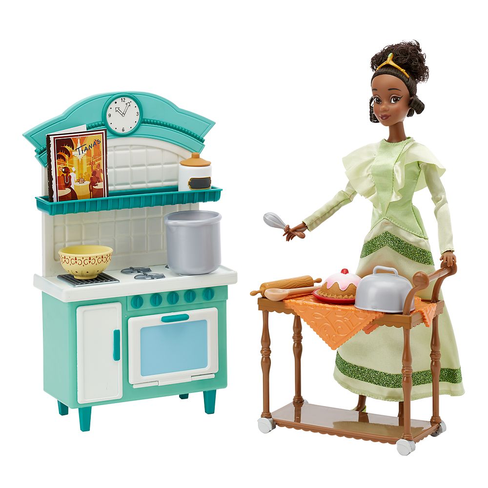 princess and the frog figure set