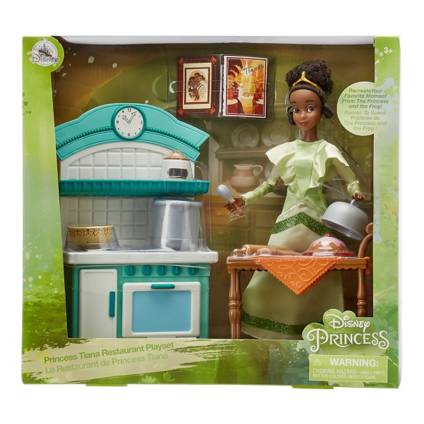 Tiana Classic Doll Restaurant Play Set – The Princess and the Frog