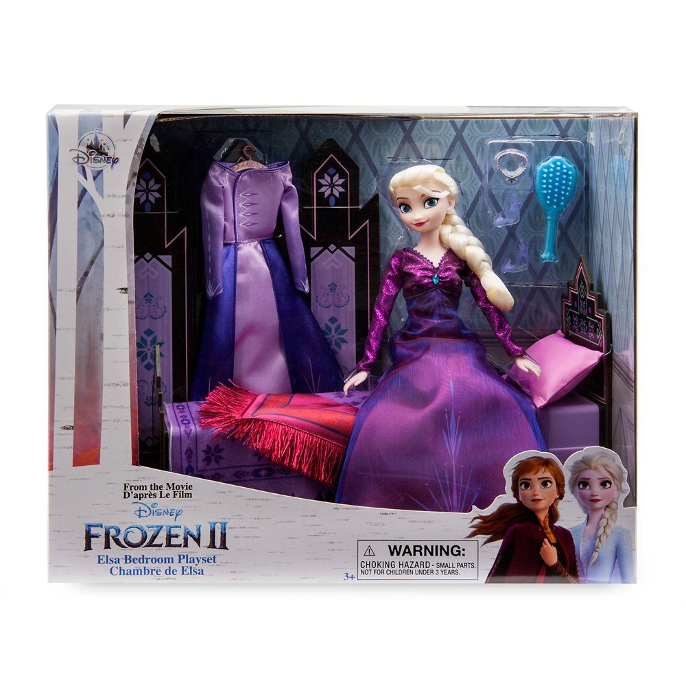 Elsa Classic Doll Bedroom Play Set – Frozen 2