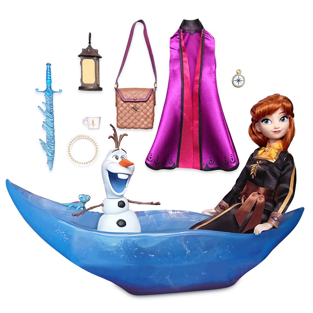 frozen playing dolls