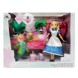 Alice in Wonderland Tea Party Classic Doll Play Set