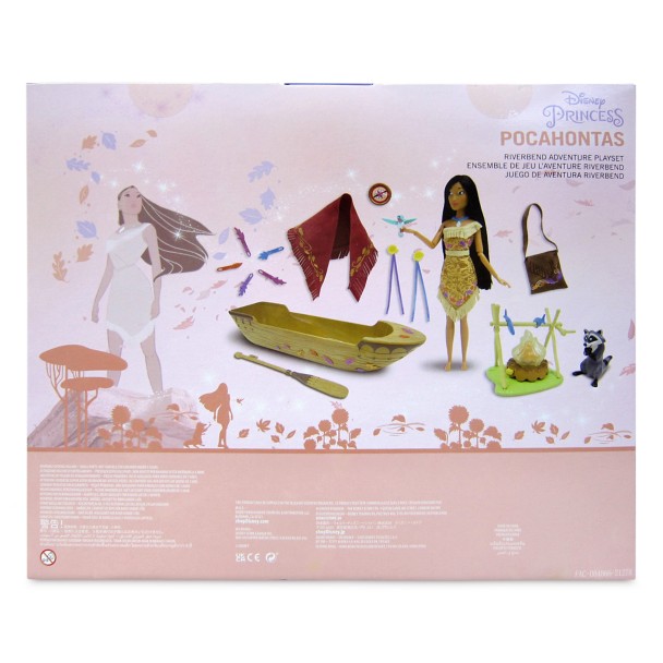 Pocahontas Riverbend Adventure Playset – Disney Classic Doll – 11 1/2''