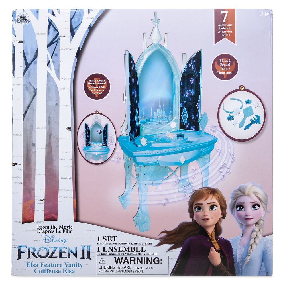 disney frozen makeup table