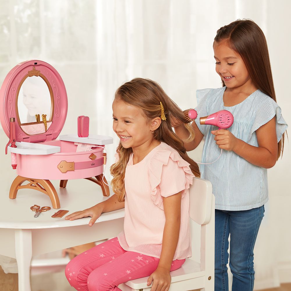 Disney Princess Light-Up and Style Vanity Play Set