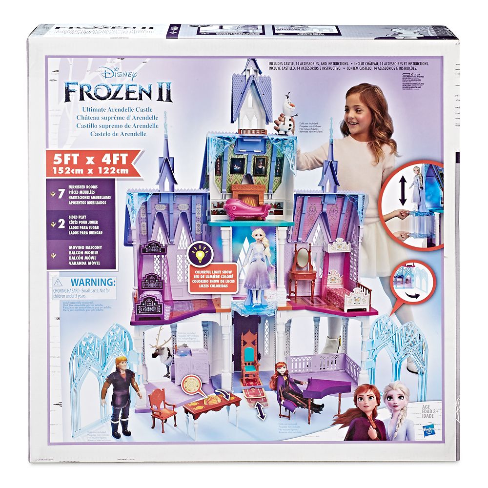 frozen arendelle castle dollhouse