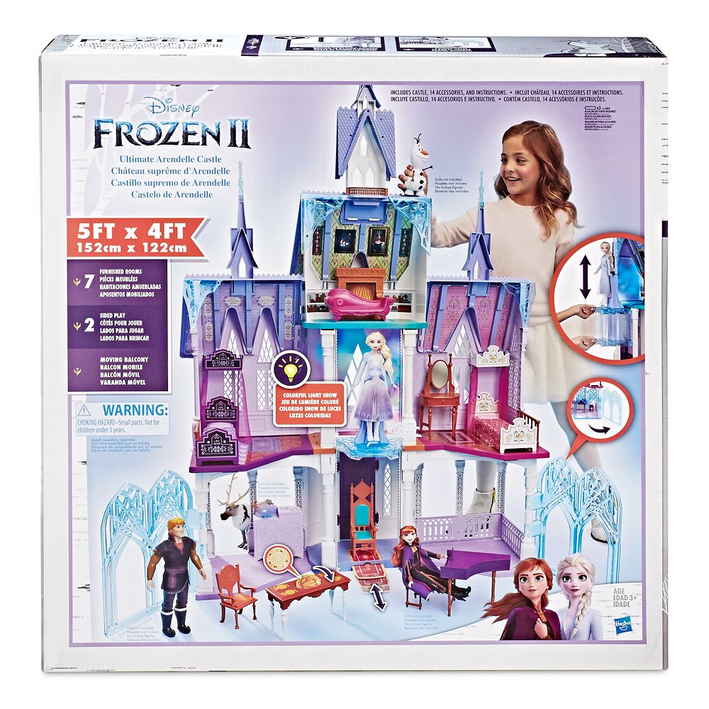 frozen play castle