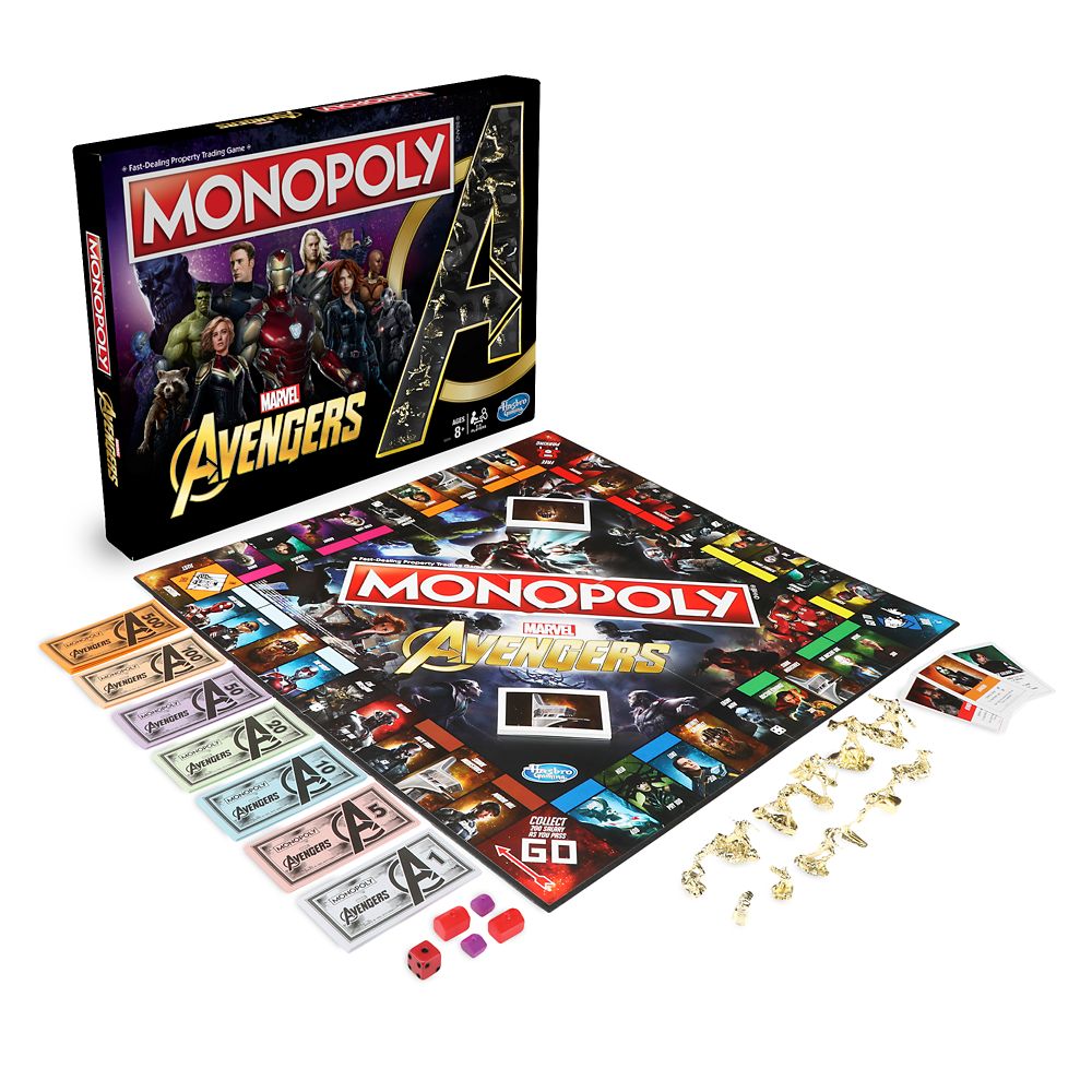 Marvel's Avengers Monopoly Game Official shopDisney