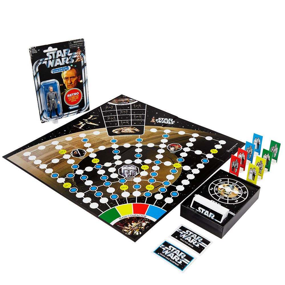 Star Wars Escape From Death Star Board Game with Exclusive Grand Moff Tarkin Figure