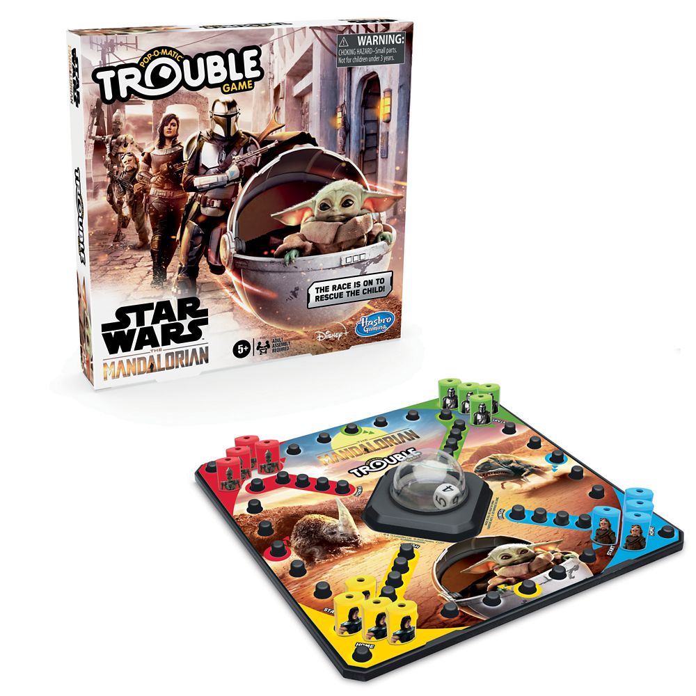 Star Wars: The Mandalorian Trouble Game by Hasbro