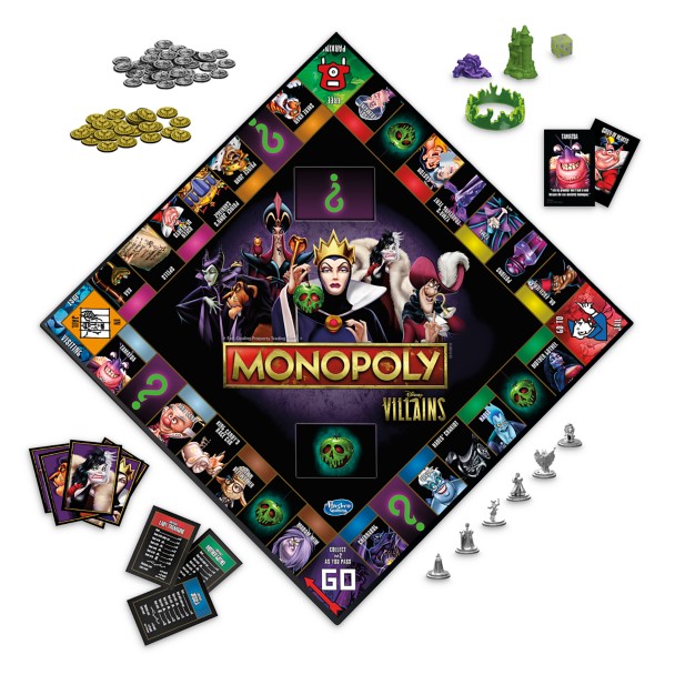 Monopoly Disney Villains Edition Board Game New 2020 Kid Toy Gift 