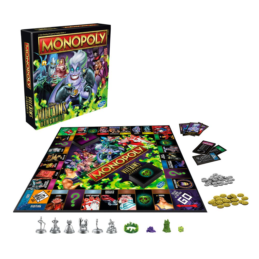 Disney Villains Henchmen Monopoly Game is available online for purchase