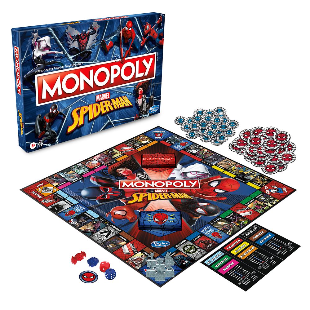 Spider-Man Monopoly Game is available online