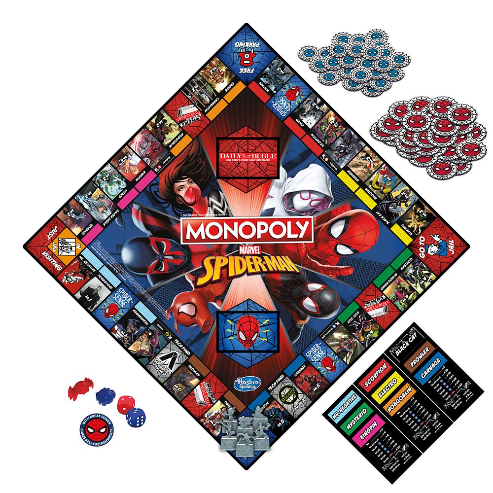 Spider-Man Monopoly Game