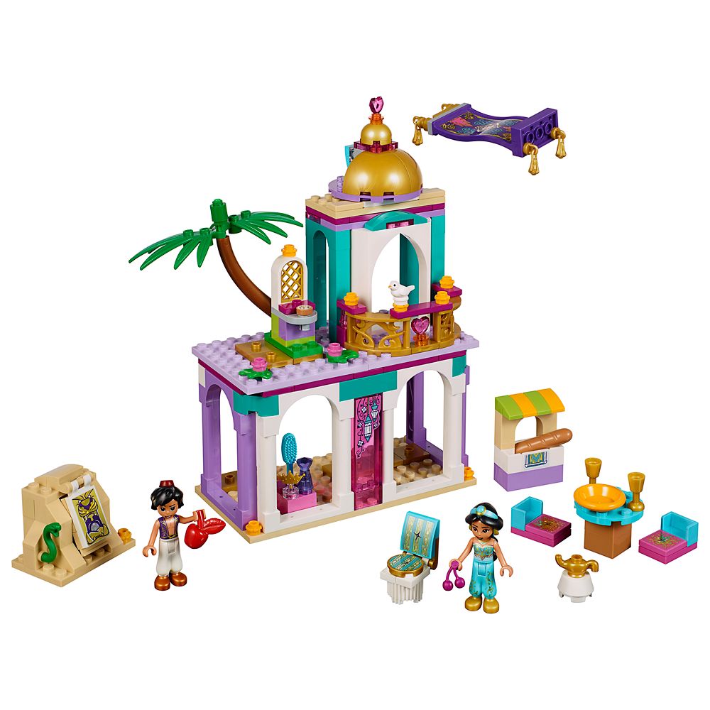 Aladdin and Jasmine's Palace Adventures Playset by LEGO Official shopDisney