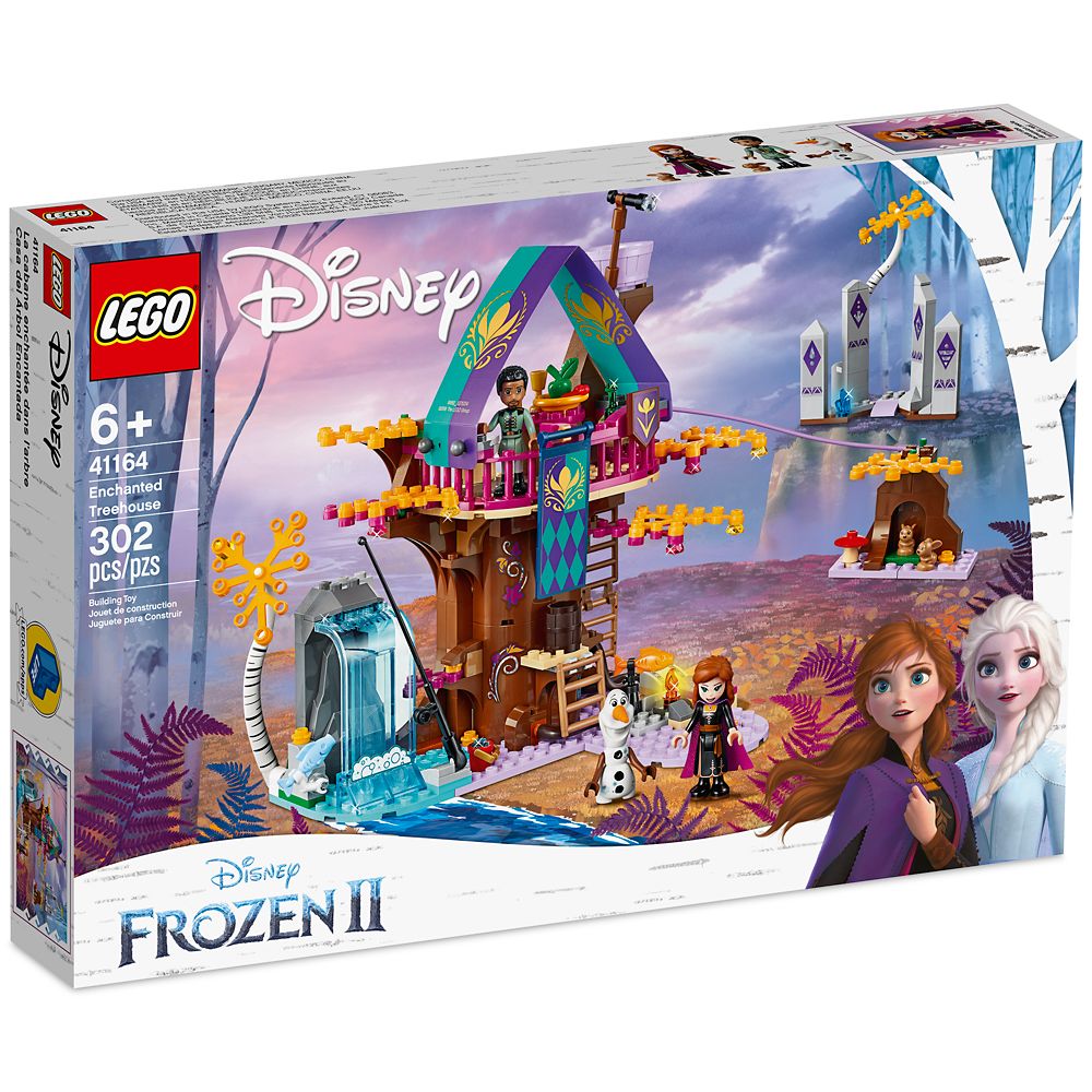 lego frozen treehouse