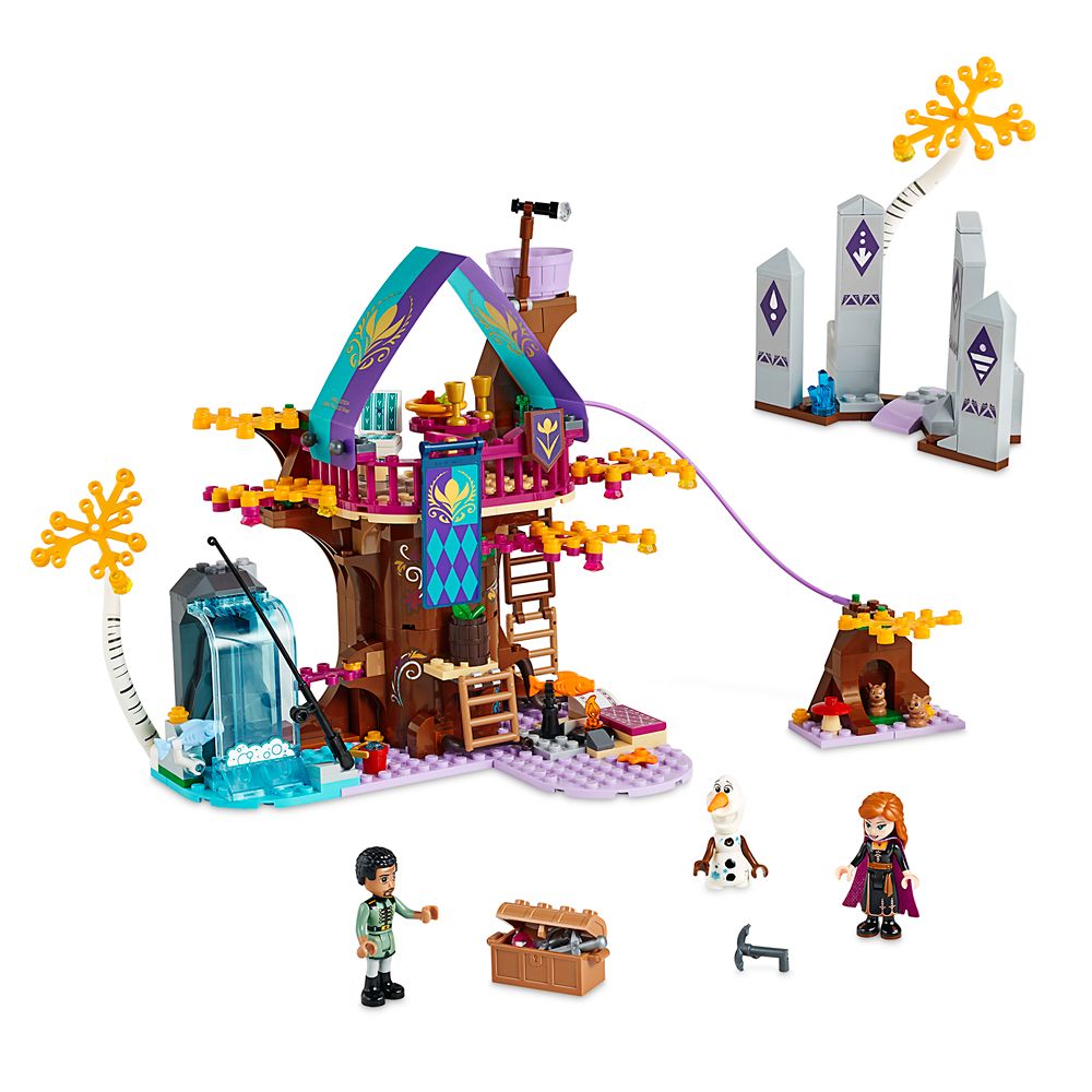 frozen 2 enchanted treehouse lego set