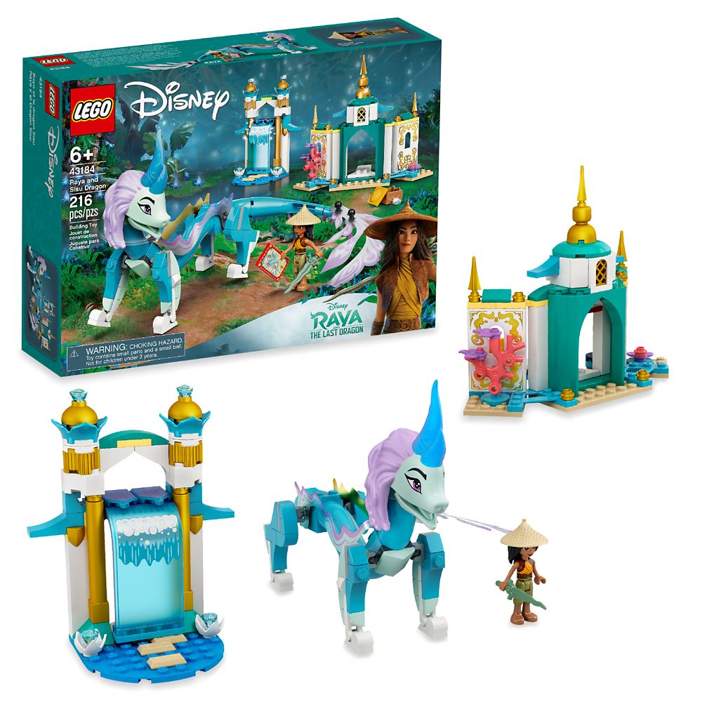 43184 LEGO Disney Princess Raya /& Sisu Dragon Set 216 Pieces Age 6 Years+