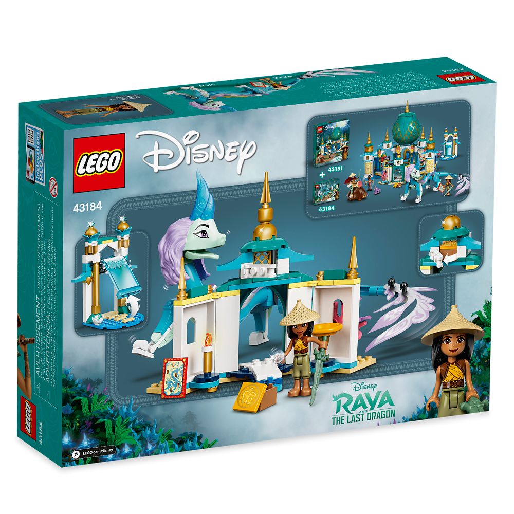 LEGO Raya and Sisu Dragon 43184 – Disney Raya and the Last Dragon
