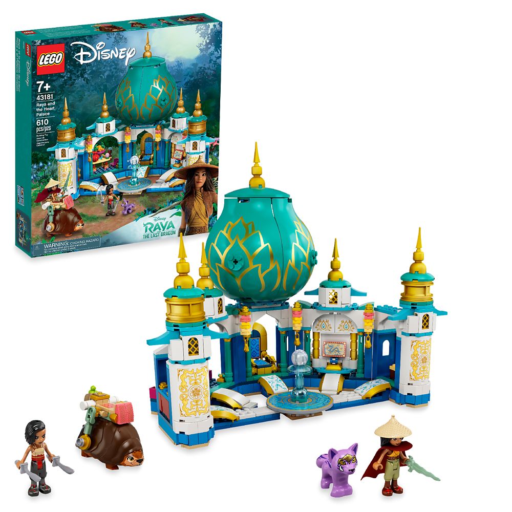 LEGO Raya and the Heart Palace 43181 – Disney Raya and the Last Dragon