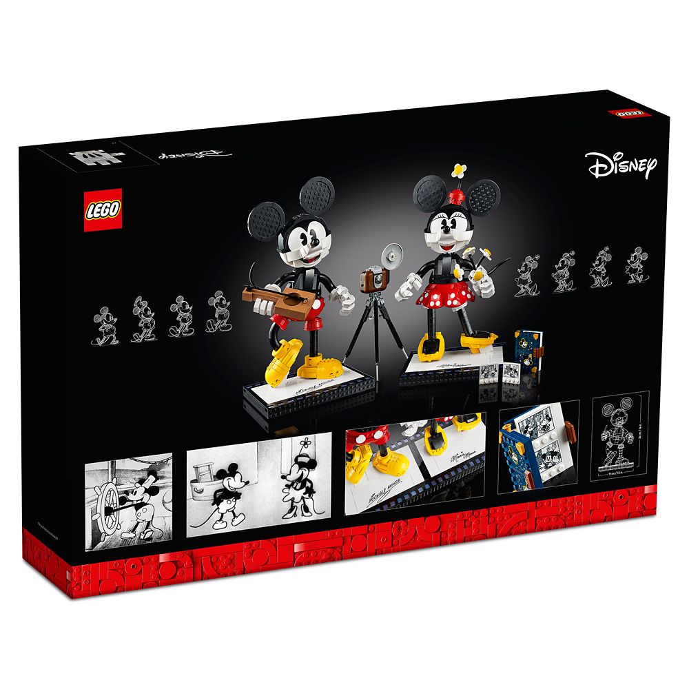 LEGO Mickey Mouse & Minnie Mouse Buildable Characters 43179 Building Set