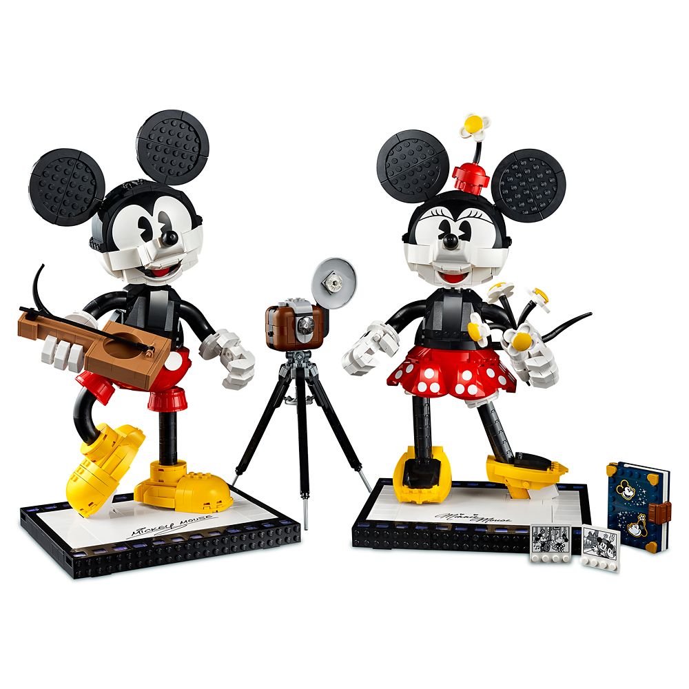 LEGO Mickey Mouse & Minnie Mouse Buildable Characters 43179 Building Set