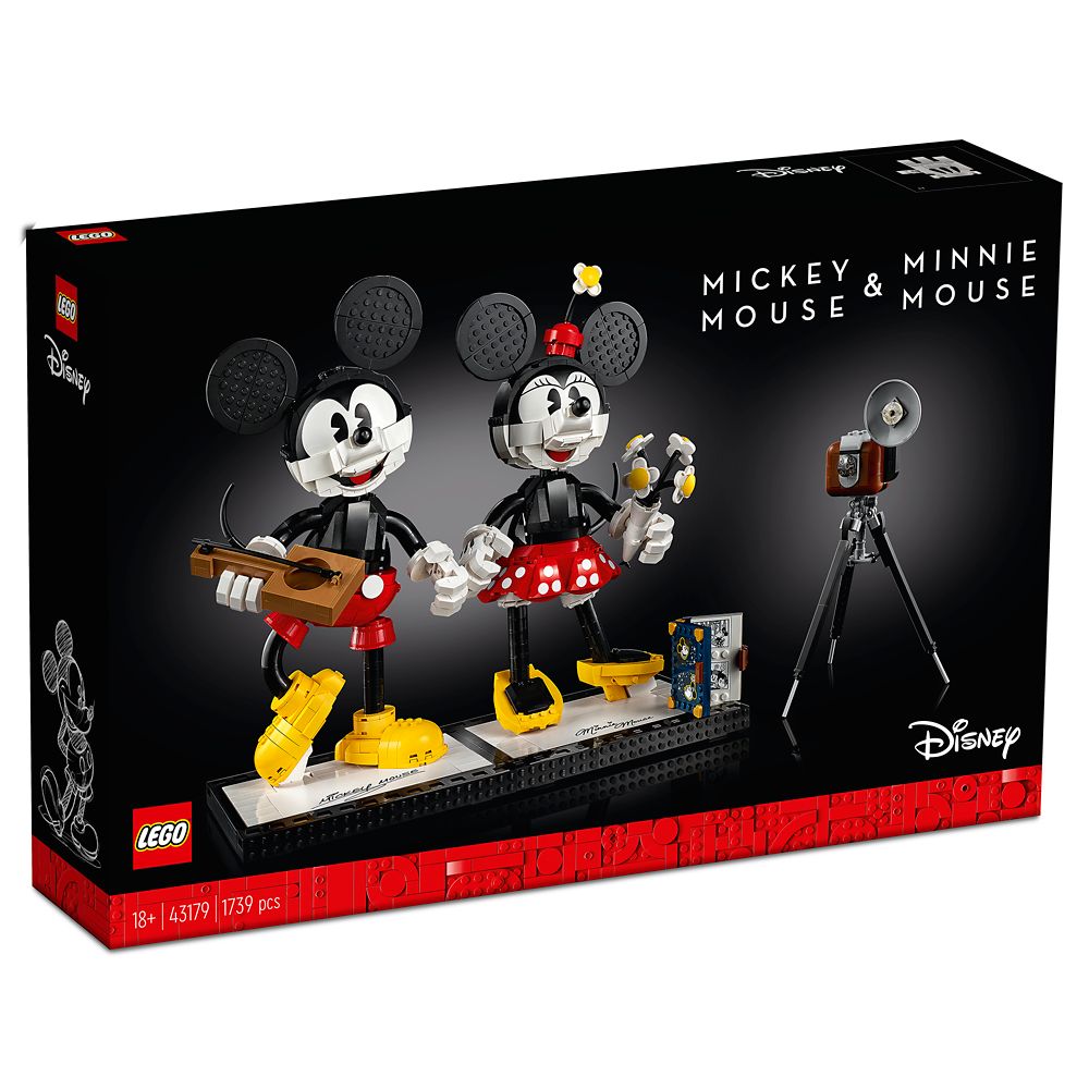 LEGO Mickey Mouse & Minnie Mouse Buildable Characters 43179 Building Set