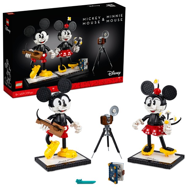 LEGO Mickey Mouse & Minnie Mouse Buildable Characters 43179 Building Set |  shopDisney