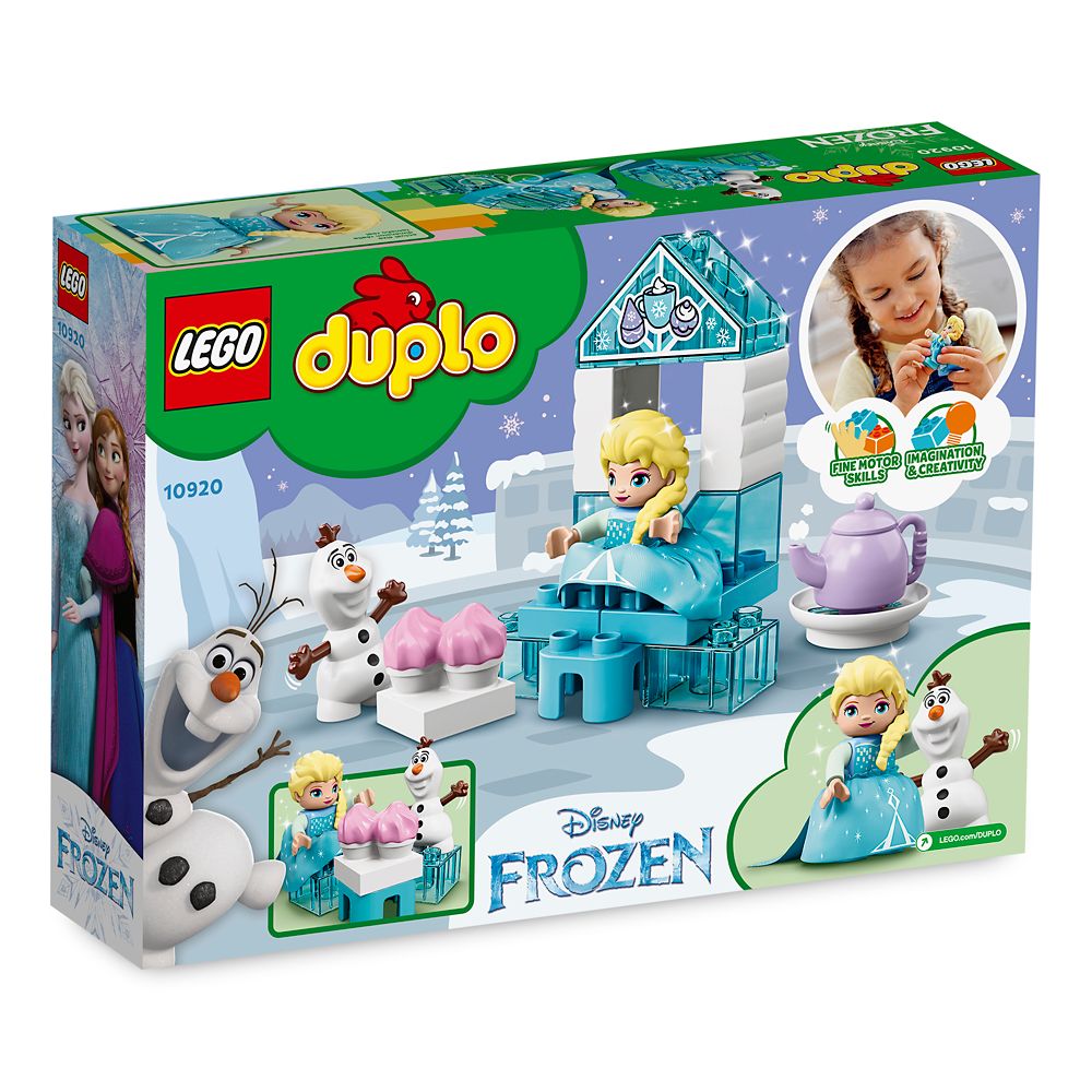 disney frozen elsa with tea set