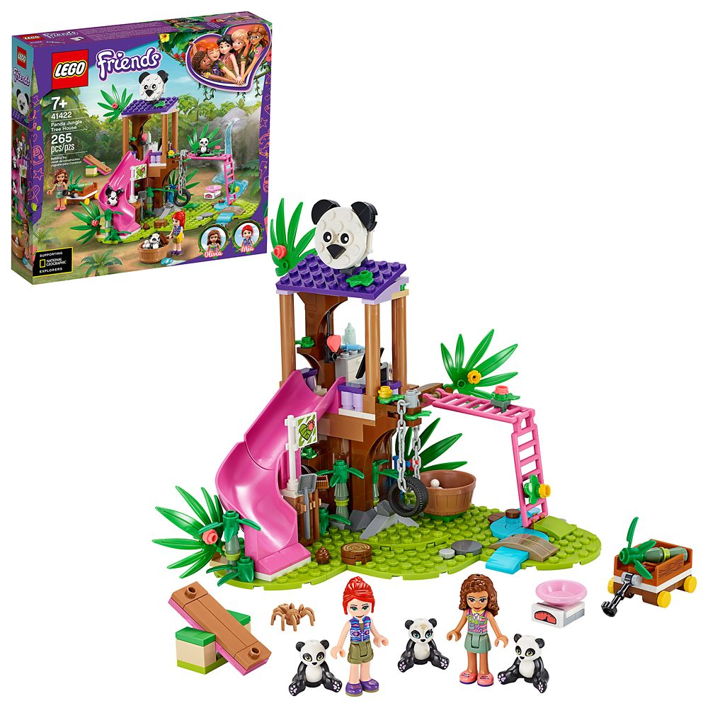 LEGO National Geographic Panda Jungle Tree House 41422 here now