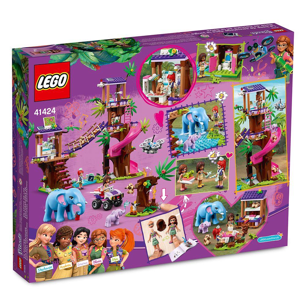 lego friends jungle rescue base