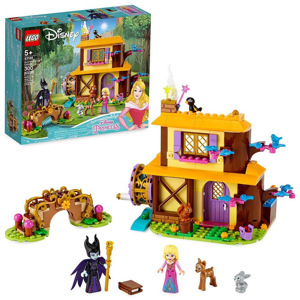 LEGO Aurora's Forest Cottage 43188