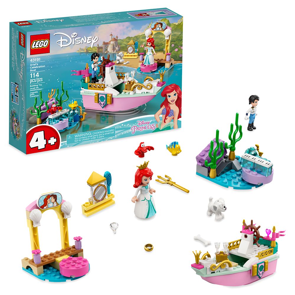 LEGO Ariel’s Celebration Boat – The Little Mermaid – 43191 – Buy Now