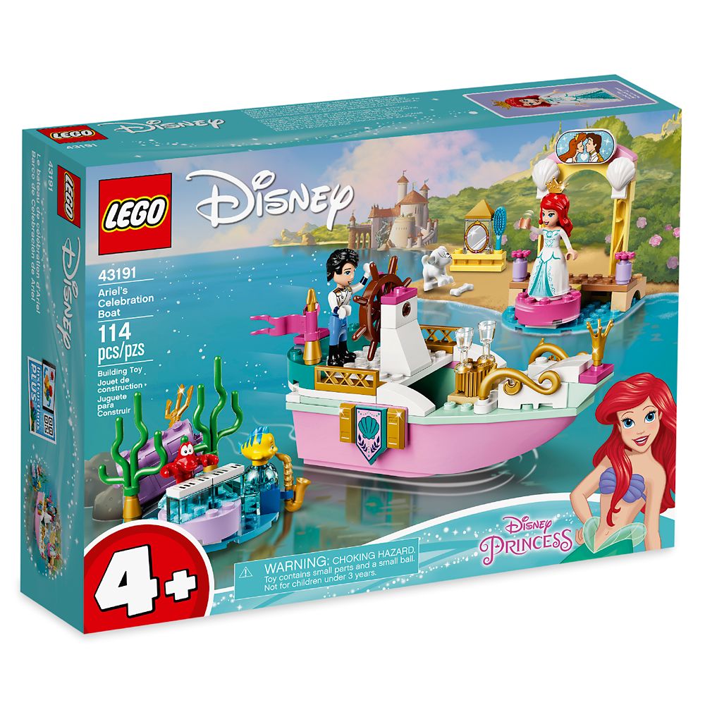 LEGO Ariel's Celebration Boat The Little Mermaid 43191 Buy Now