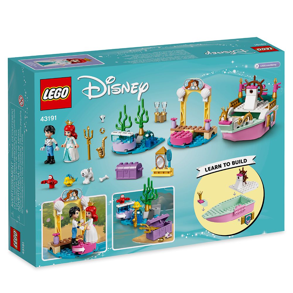 LEGO Ariel's Celebration Boat – The Little Mermaid – 43191