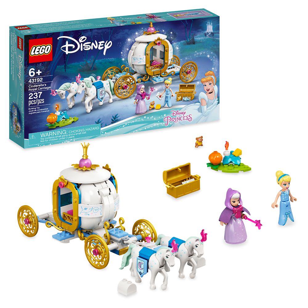 sjækel klippe kondensator LEGO Cinderella's Royal Carriage 43192 | shopDisney